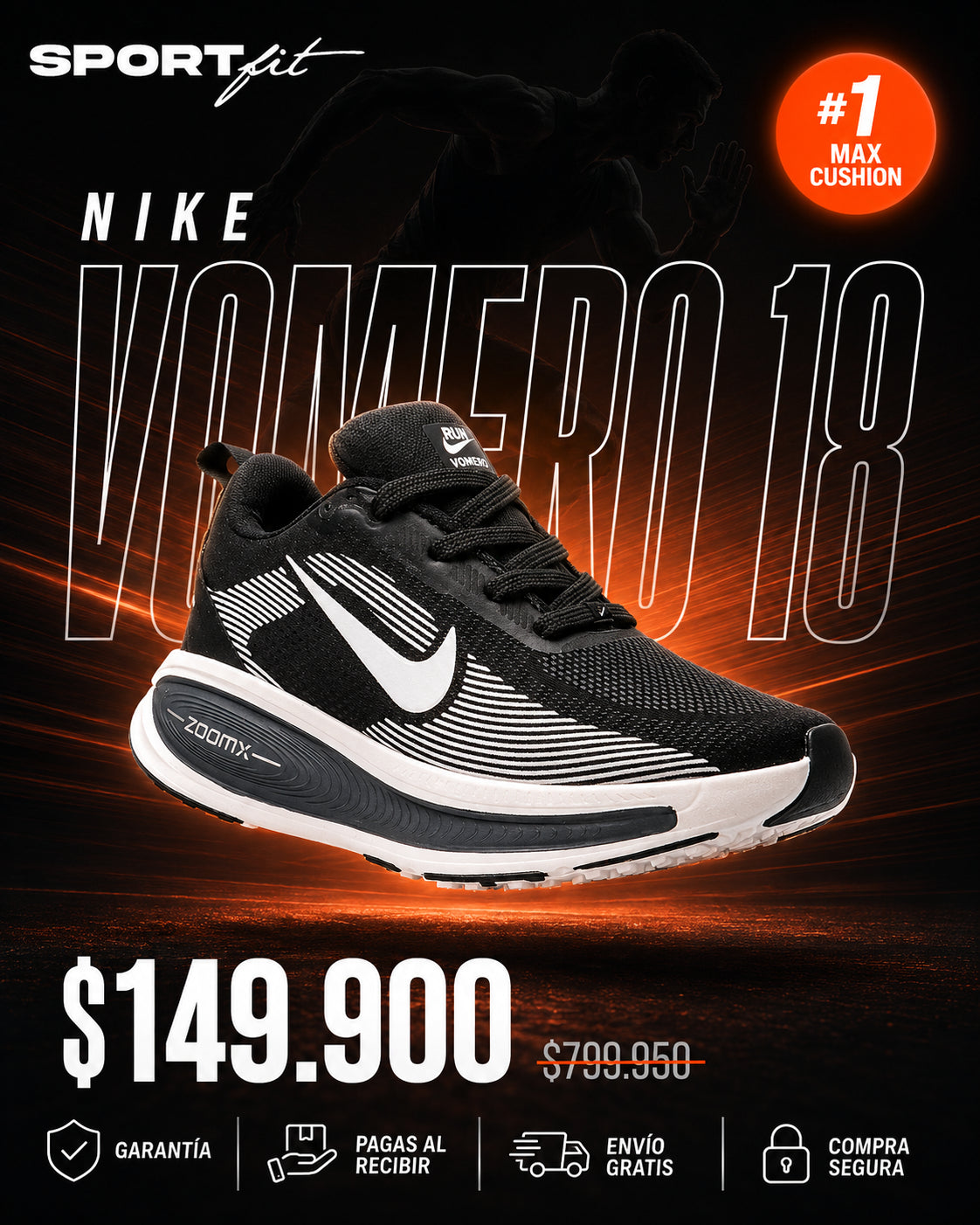 Nike Vomero 18 running