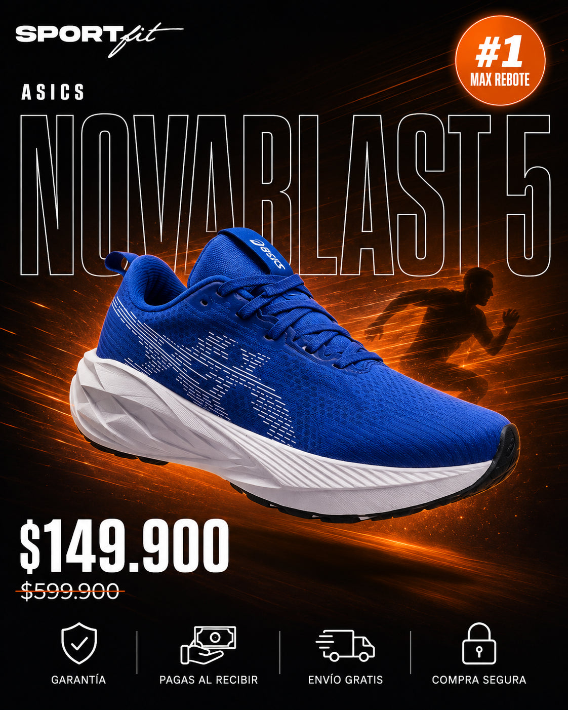 ASICS Novablast 5