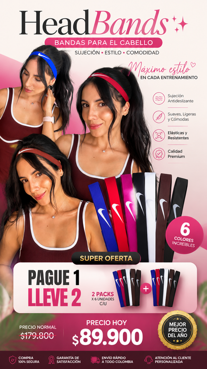 PACK BANDAS X 6